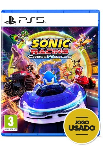 Sonic Racing: CrossWorlds - PS5 (Usado)